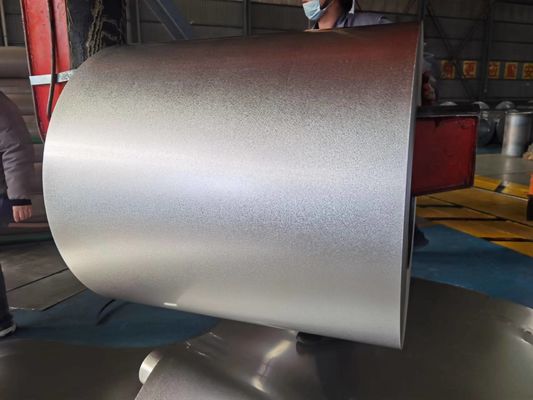 1000-1500 มิลลิเมตรแผ่นเหล็ก Aluzinc / Galvalume Steel Coil ด้วยความแข็งแรงในการผลิต 550-700MPa