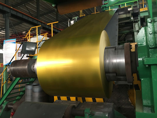 ช่องขอบ / ขอบโรงงาน Galvalume Coil สต็อค, รถยนต์ Aluzinc Coils