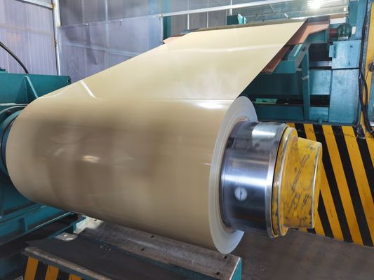 0.13-0.8mm PPGL สแตนเลสโค้ลเคลือบ Aluzinc โค้ลสแตนเลสสําหรับการก่อสร้างอาคาร