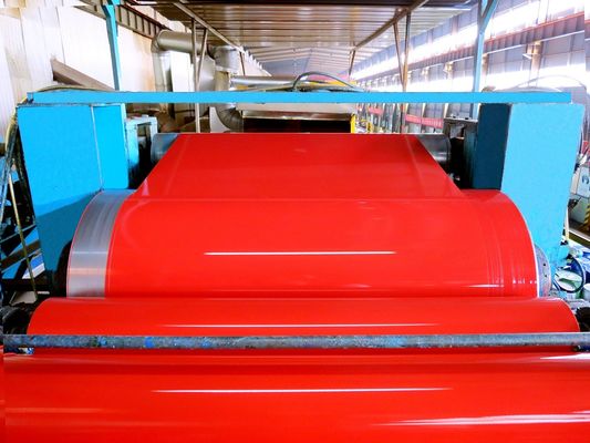 0.13 มิลลิเมตร Pre-Painted Galvalume Steel Coil ISO รับรอง