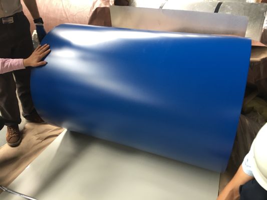 0.13 มิลลิเมตร Pre-Painted Galvalume Steel Coil ISO รับรอง
