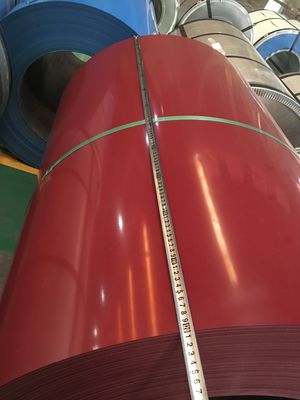 0.13 มิลลิเมตร Pre-Painted Galvalume Steel Coil ISO รับรอง