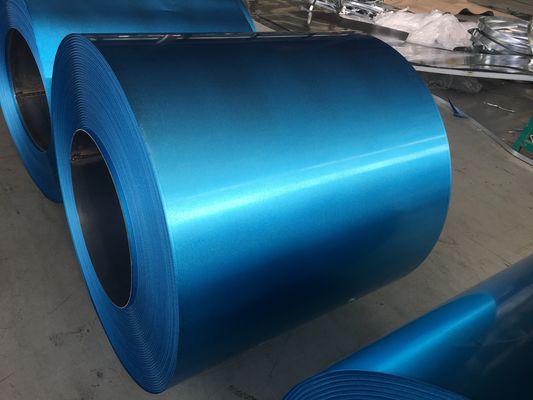 แอนติฟิงเกอร์พิมพ์ Hot Dip Gl Galvalume Steel Coil รับรอง ISO9001