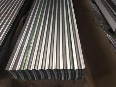หลังคาแผ่นเหล็ก corrugated 1000mm-6000mm กับ 18-25% ความยาว