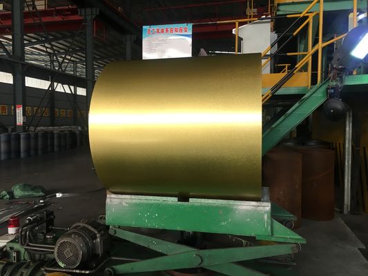 โคลิปเหล็ก Galvalume Prepainted 0.13mm-0.80mm สําหรับแผ่นแซนวิช
