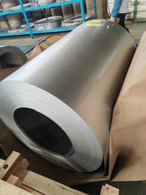 ISO900 Aluzinc Steel Sheet Roll Galvalume Sheet Metal With Welding Formability ผนังเหล็กอัลลูซินก์