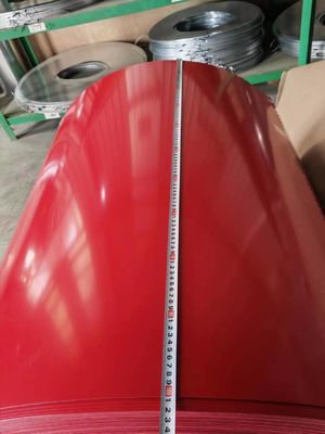 ความกว้าง 600-1250mm PPGI Steel Coil ผู้ผลิต RAL สีสําหรับการก่อสร้าง
