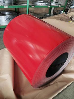 สายโค้ลเหล็กกระปุกแบบอุตสาหกรรม Prepainted ทนทานต่อการกัดกร่อน AZ150 PPGL Coil