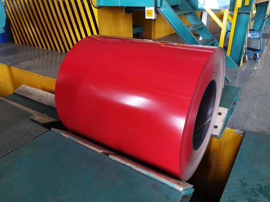 PPGI Roofing Sheet Coil 0.13mm-0.8mm สําหรับเครื่องใช้ในบ้าน / การตกแต่ง