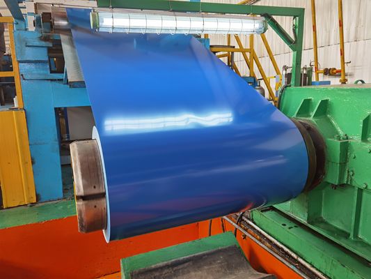3-8 ตัน GL Steel Coil ทนทาน Galvalume Steel Sheet ในโค้ล