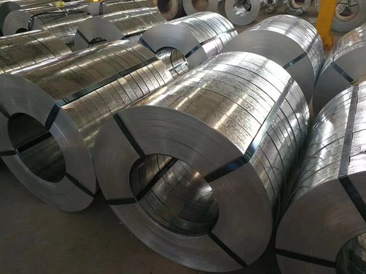 20-275 กรัม/ม2 ซิงค์เคลือบเหล็กกระปุก 508mm / 610mm ID
