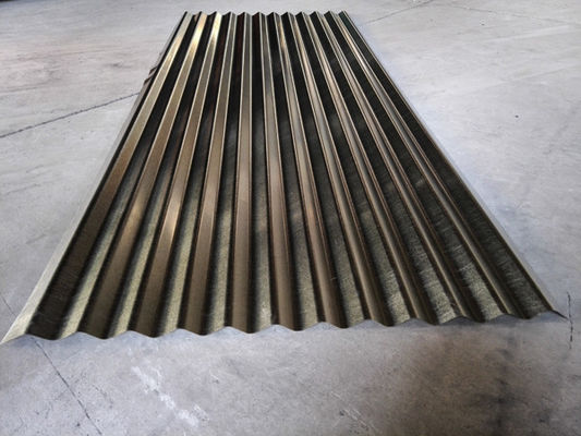 60-95HRB ความแข็งของพื้นผิว สีแผ่นเหล็กสําหรับประโยชน์แผ่น corrugated
