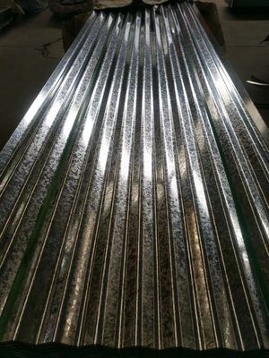 0.8MM การสร้างแผ่นโลหะ corrugated ยาวนาน