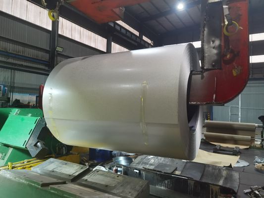 AZ150G โคลล์เหล็ก Galvalume ขนาดความกว้าง Max1250mm